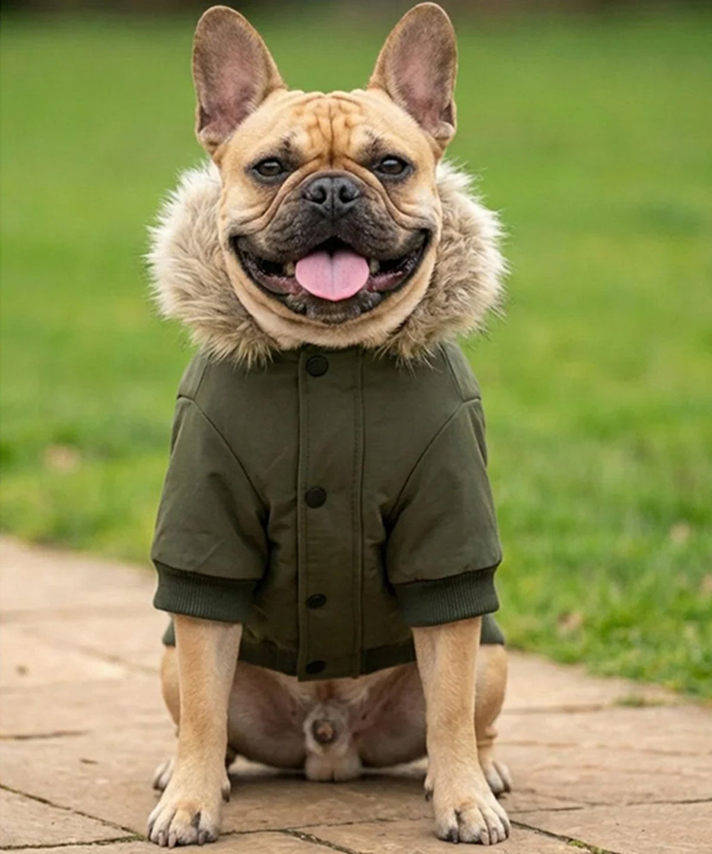 Dog’s parka jacket